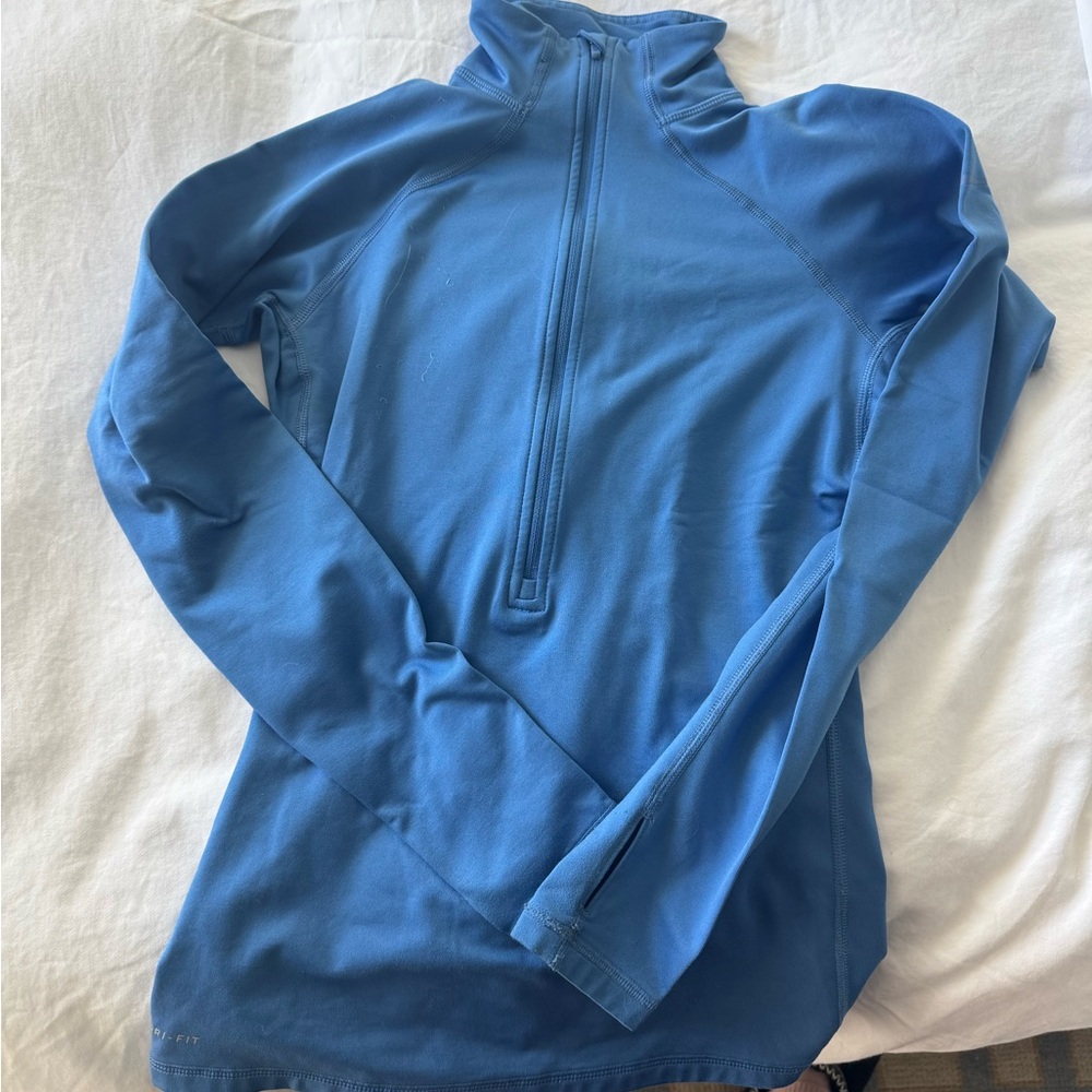 Nike Blue Long Sleeve Women's Top